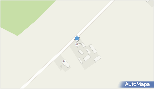 Wymysłowo, Wymysłowo, 13, mapa Wymysłowo