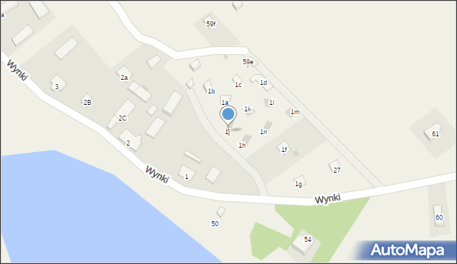 Wynki, Wynki, 1j, mapa Wynki