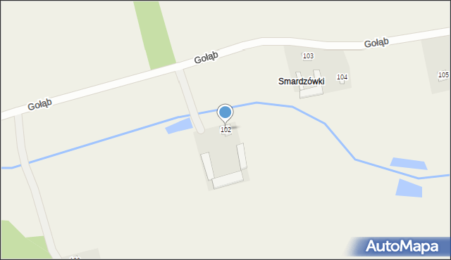 Wypnicha, Wypnicha, 102, mapa Wypnicha