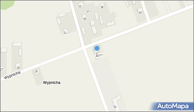 Wypnicha, Wypnicha, 34, mapa Wypnicha