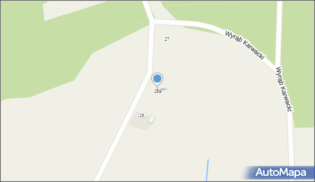 Wyrąb Karwacki, Wyrąb Karwacki, 26a, mapa Wyrąb Karwacki