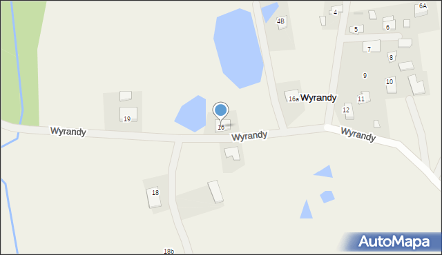 Wyrandy, Wyrandy, 17, mapa Wyrandy