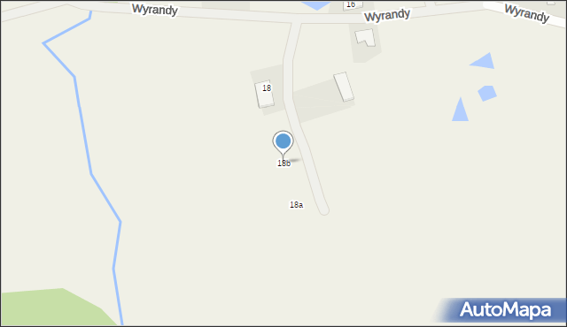 Wyrandy, Wyrandy, 18b, mapa Wyrandy