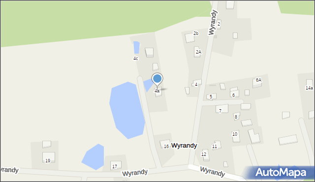 Wyrandy, Wyrandy, 4B, mapa Wyrandy