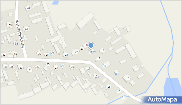 Wyrozęby-Konaty, Wyrozęby-Konaty, 16, mapa Wyrozęby-Konaty