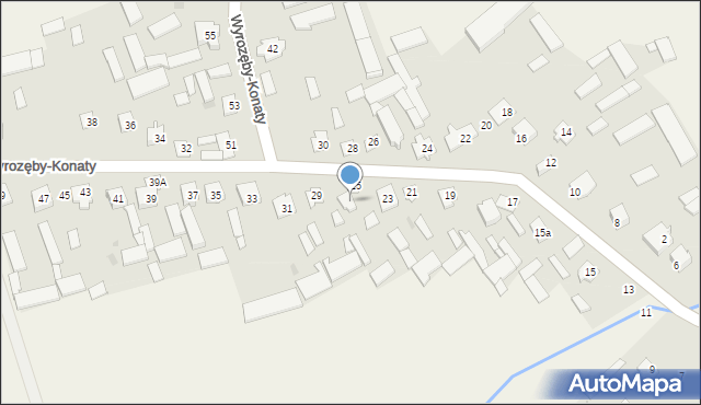 Wyrozęby-Konaty, Wyrozęby-Konaty, 27, mapa Wyrozęby-Konaty