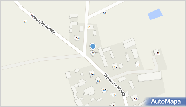 Wyrozęby-Konaty, Wyrozęby-Konaty, 60, mapa Wyrozęby-Konaty