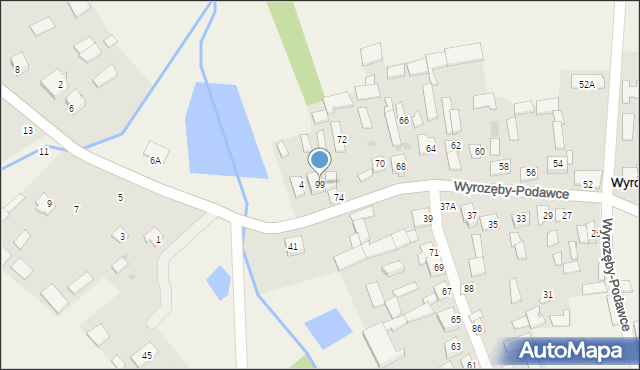 Wyrozęby-Konaty, Wyrozęby-Konaty, 99, mapa Wyrozęby-Konaty