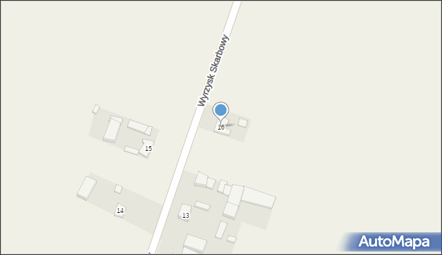 Wyrzysk Skarbowy, Wyrzysk Skarbowy, 16, mapa Wyrzysk Skarbowy