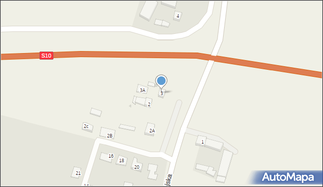 Wyrzysk Skarbowy, Wyrzysk Skarbowy, 3, mapa Wyrzysk Skarbowy