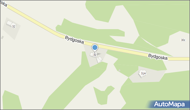 Wyrzysk Skarbowy, Wyrzysk Skarbowy, 31, mapa Wyrzysk Skarbowy