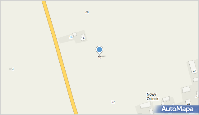 Wysiadłów, Wysiadłów, 70, mapa Wysiadłów