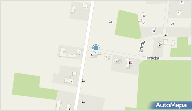 Wysieradz, Wysieradz, 3ab, mapa Wysieradz