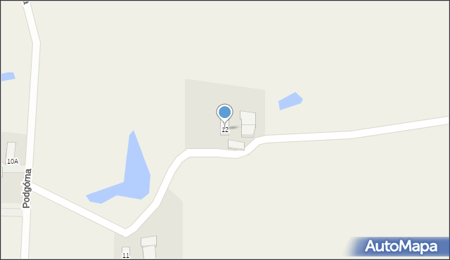 Wysin, Wysin, 12, mapa Wysin