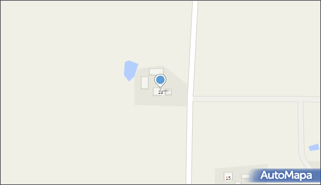 Wysin, Wysin, 14, mapa Wysin