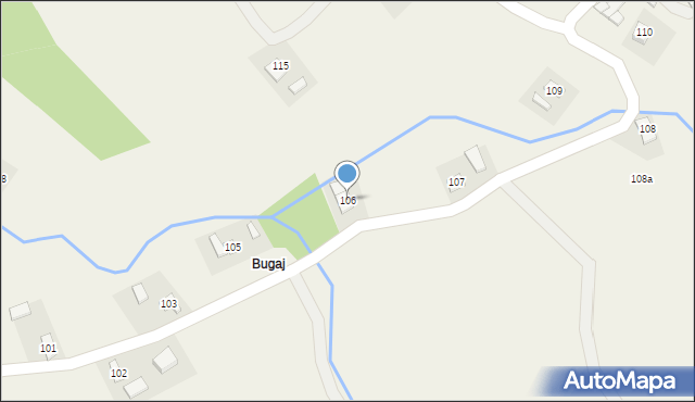 Wyskitna, Wyskitna, 106, mapa Wyskitna