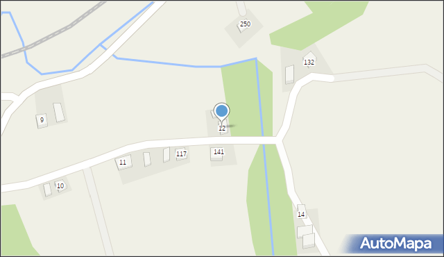 Wyskitna, Wyskitna, 12, mapa Wyskitna