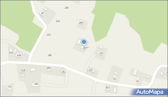 Wyskitna, Wyskitna, 20, mapa Wyskitna