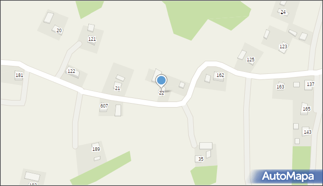 Wyskitna, Wyskitna, 22, mapa Wyskitna