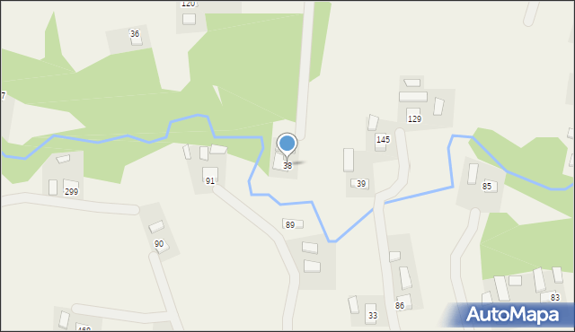 Wyskitna, Wyskitna, 38, mapa Wyskitna