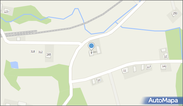 Wyskitna, Wyskitna, 9, mapa Wyskitna