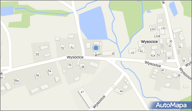 Wysocice, Wysocice, 46, mapa Wysocice
