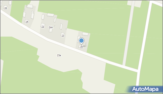 Wysocin, Wysocin, 22, mapa Wysocin
