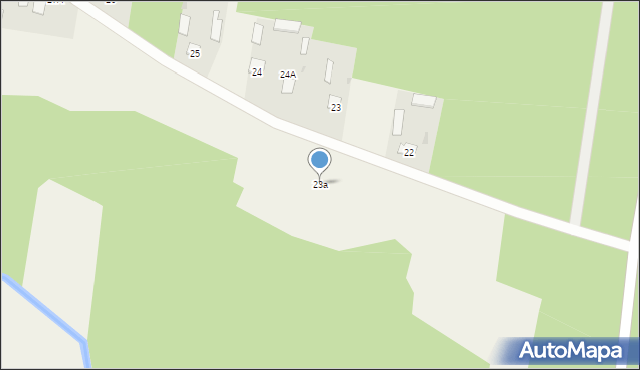 Wysocin, Wysocin, 23a, mapa Wysocin