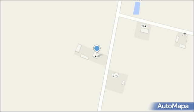 Wysocin, Wysocin, 41B, mapa Wysocin