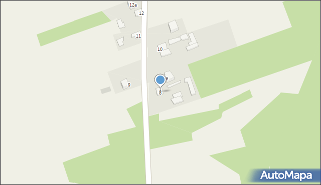 Wysocko, Wysocko, 8, mapa Wysocko