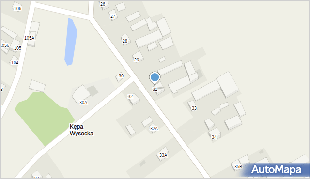 Wysoczyn, Wysoczyn, 31, mapa Wysoczyn