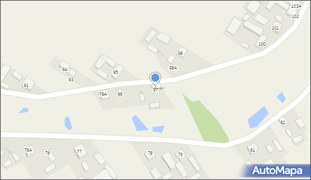 Wysoczyn, Wysoczyn, 97, mapa Wysoczyn