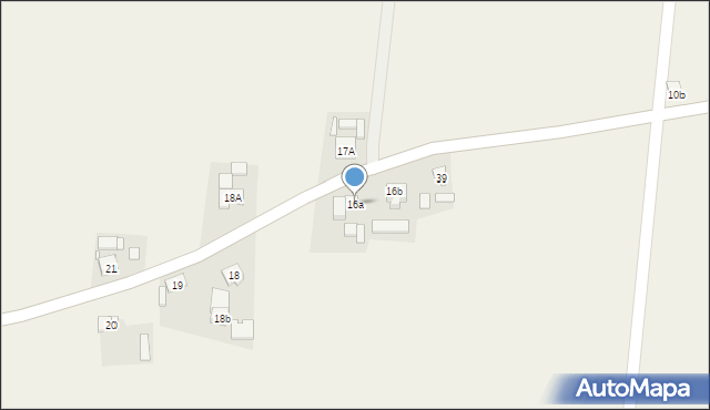 Wysogotówek, Wysogotówek, 16a, mapa Wysogotówek