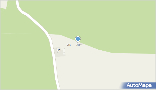 Wysogotówek, Wysogotówek, 36c, mapa Wysogotówek