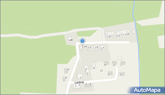 Wysoka Głogowska, Wysoka Głogowska, 1/1, mapa Wysoka Głogowska