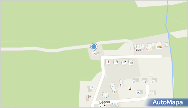 Wysoka Głogowska, Wysoka Głogowska, 1AB, mapa Wysoka Głogowska