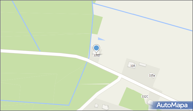 Wysoka Głogowska, Wysoka Głogowska, 335D, mapa Wysoka Głogowska
