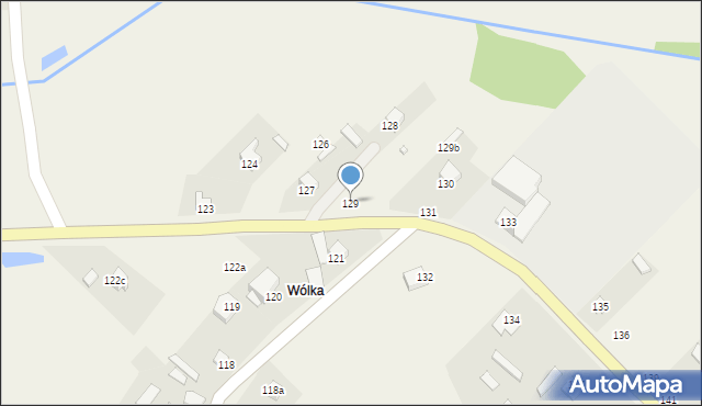 Wysokie, Wysokie, 129, mapa Wysokie