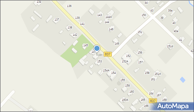 Wysokie, Wysokie, 148, mapa Wysokie