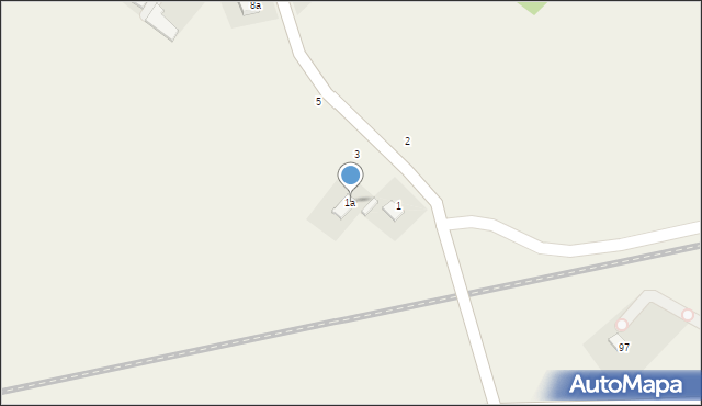 Wysokie, Wysokie, 1a, mapa Wysokie