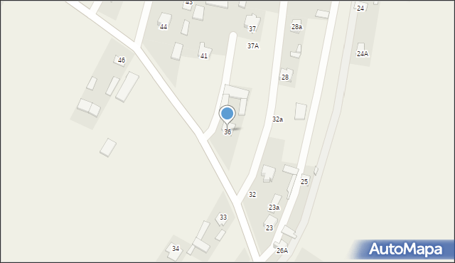 Wysokie, Wysokie, 36, mapa Wysokie