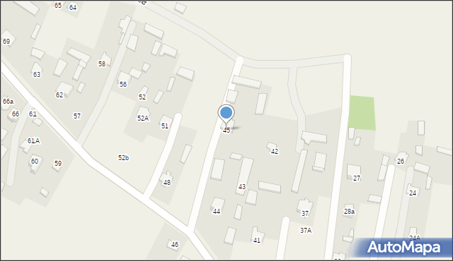 Wysokie, Wysokie, 45, mapa Wysokie