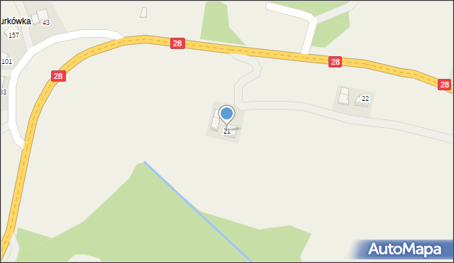 Wysokie, Wysokie, 21, mapa Wysokie