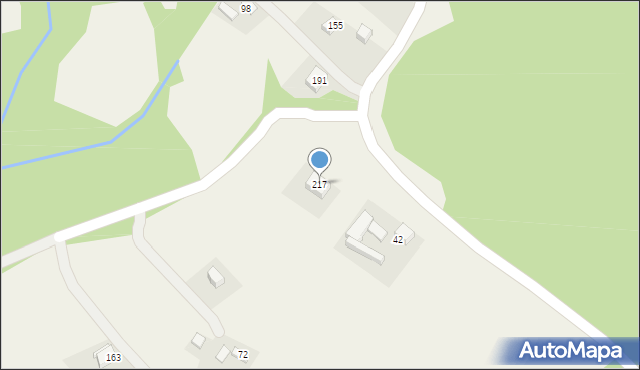 Wysokie, Wysokie, 217, mapa Wysokie