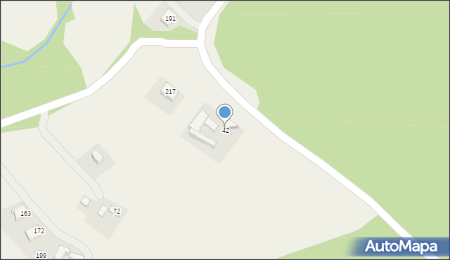 Wysokie, Wysokie, 42, mapa Wysokie