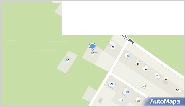 Wysokie, Wysokie, 66, mapa Wysokie