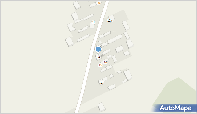 Wysokienice, Wysokienice, 14, mapa Wysokienice