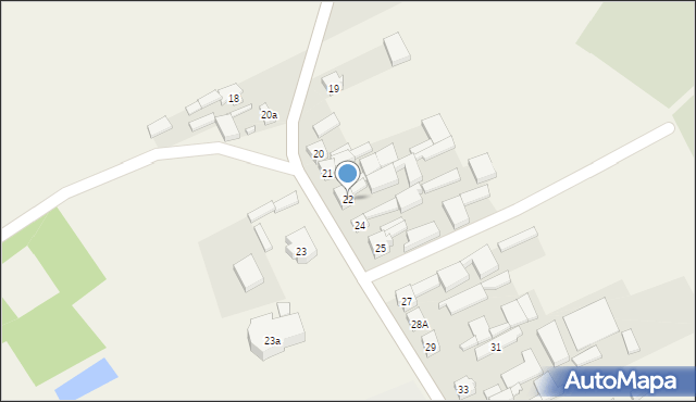 Wysokienice, Wysokienice, 22, mapa Wysokienice