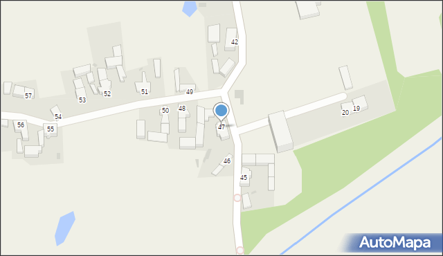 Wyszanów, Wyszanów, 47, mapa Wyszanów