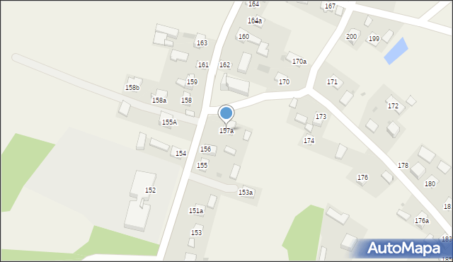 Wyszatyce, Wyszatyce, 157a, mapa Wyszatyce